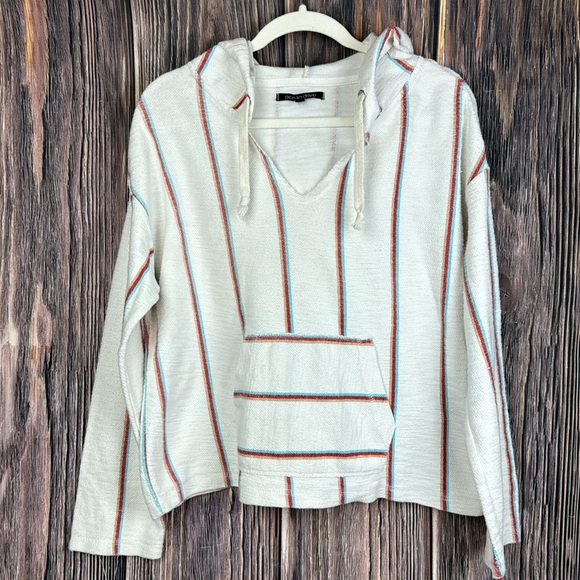 Women’s Ocean Drive Baja Striped Hoodie- Size Small - Picture 1 of 9
